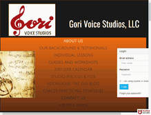 Tablet Screenshot of gorivoicestudios.com